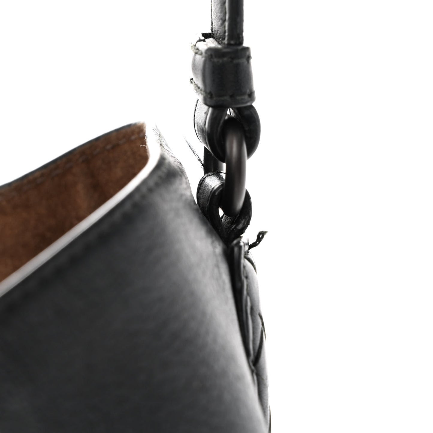 Calfskin Front Pocket Tote Black