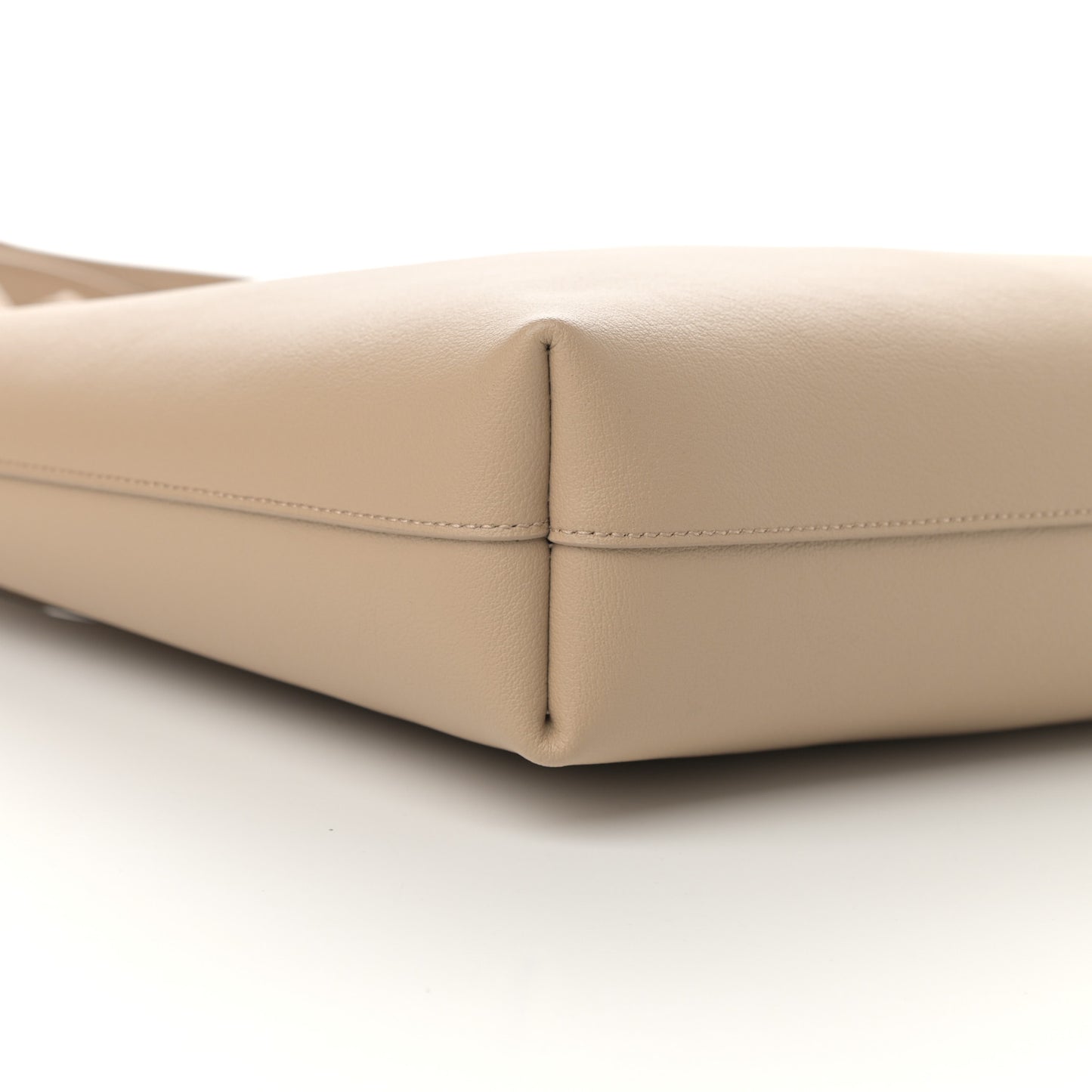 Calfskin Toy Shopping Tote Nude Powder