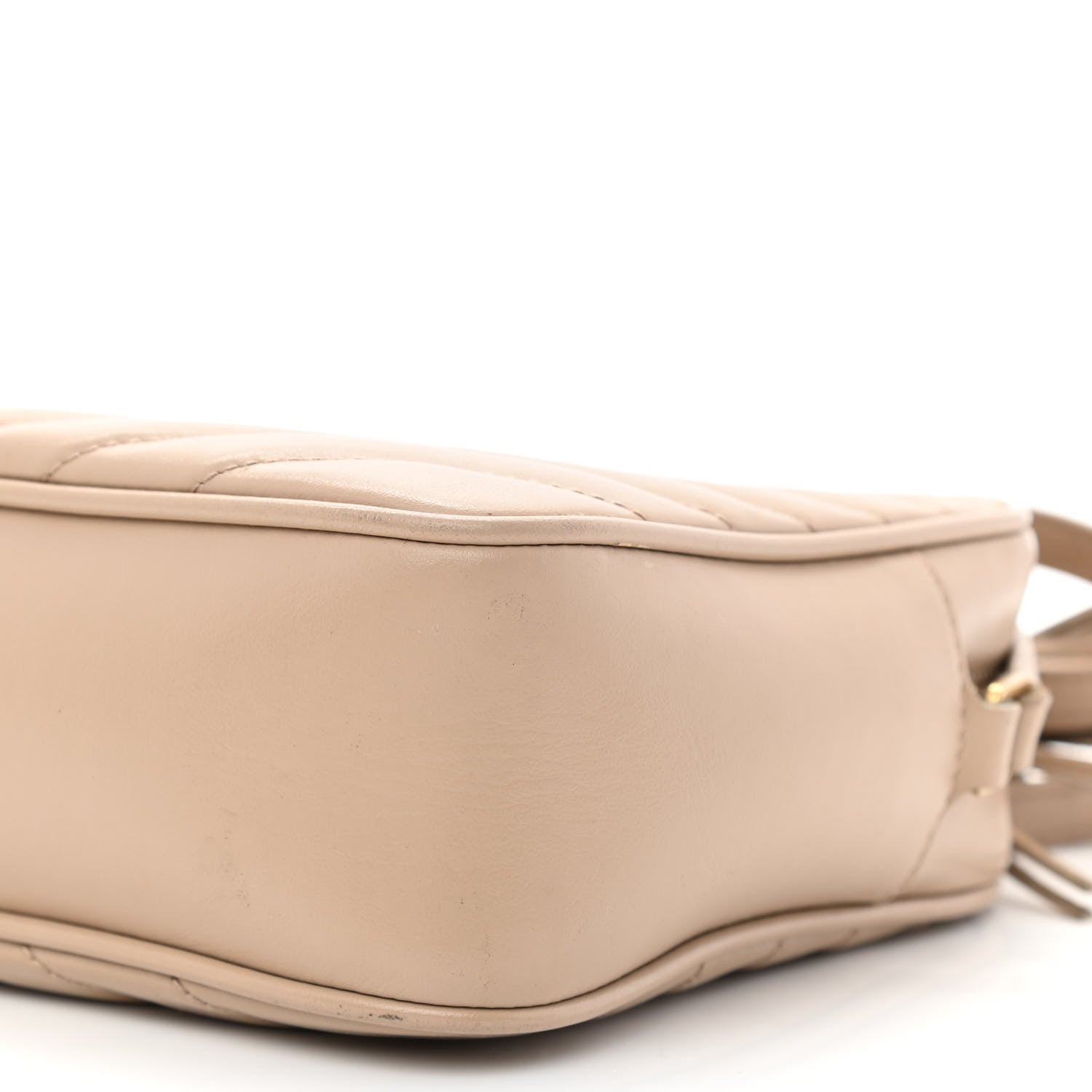 Saint Laurent Calfskin Matelasse Monogram Lou Camera Bag Nude Powder 11 of 15