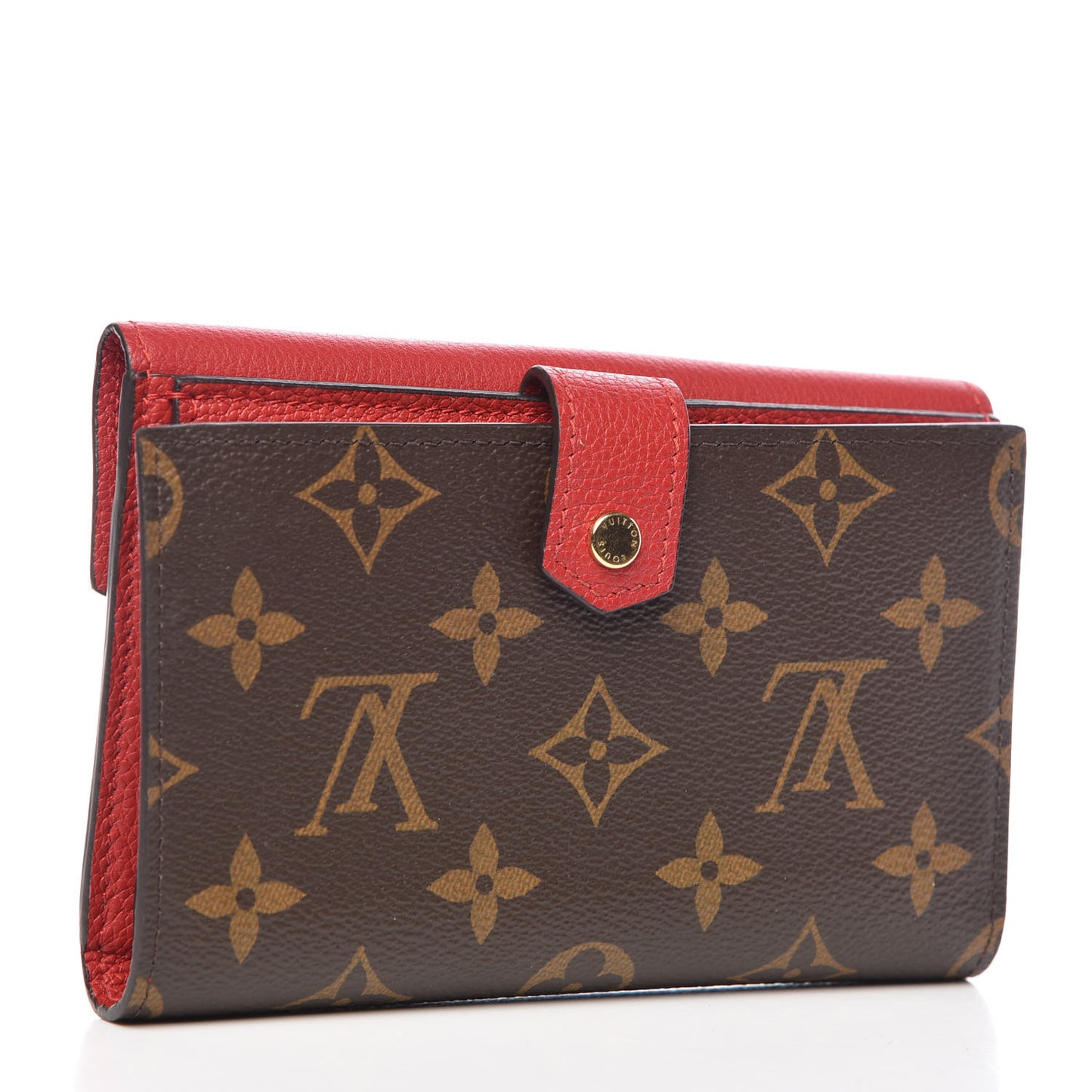 Monogram Pallas Compact Wallet Cherry