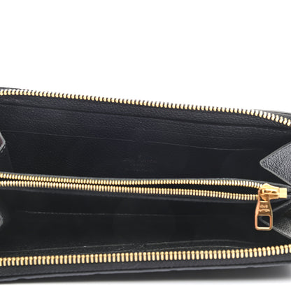 Louis Vuitton Empreinte Clemence Wallet Black 5 of 7