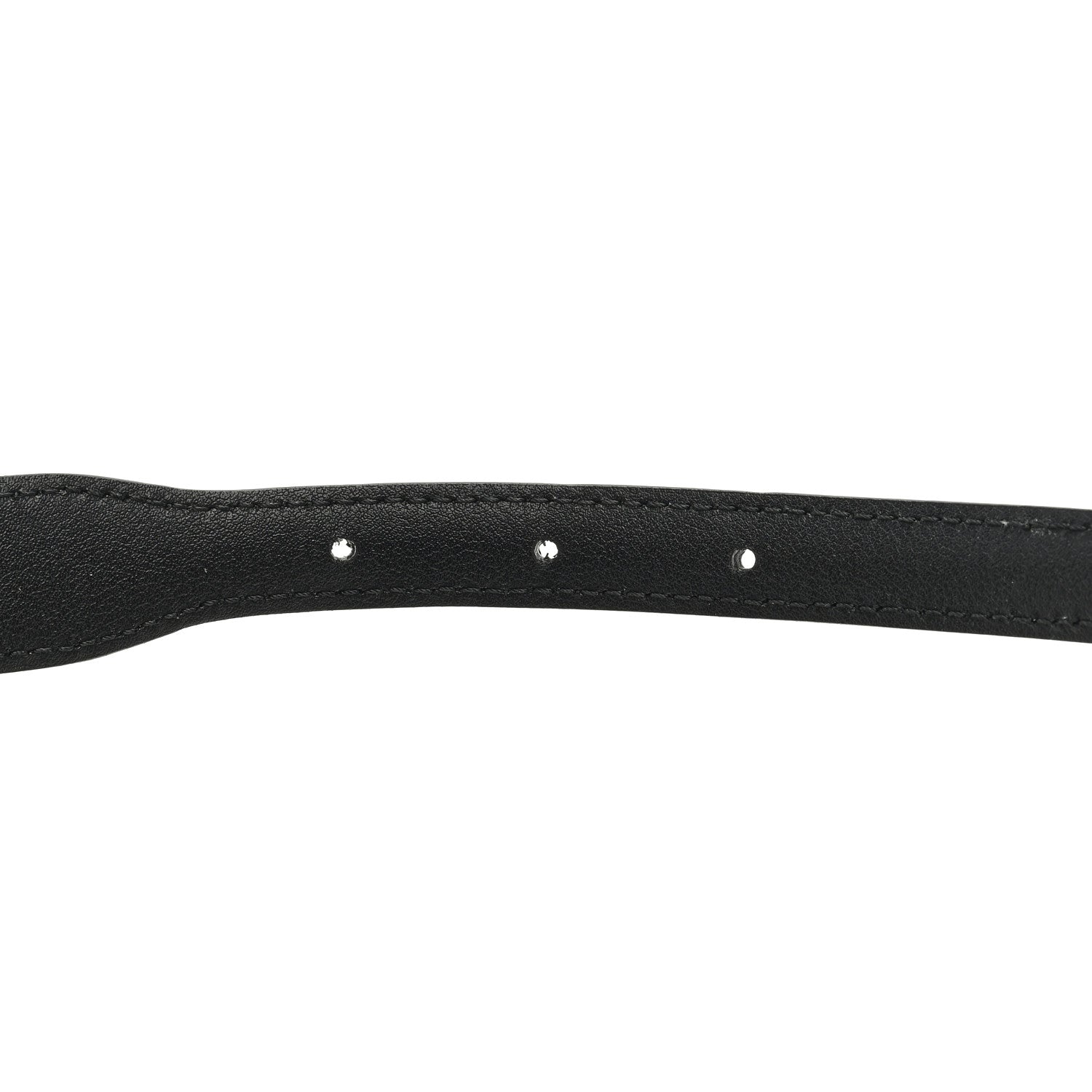 Gucci Efesto Leather Womens Horsebit 15/23mm Belt 100 40 Black 4 of 4