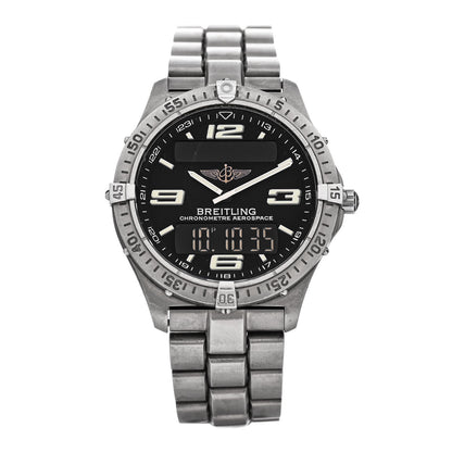 Breitling Titanium 40mm Aerospace Quartz Watch Grey E75362 1 of 4