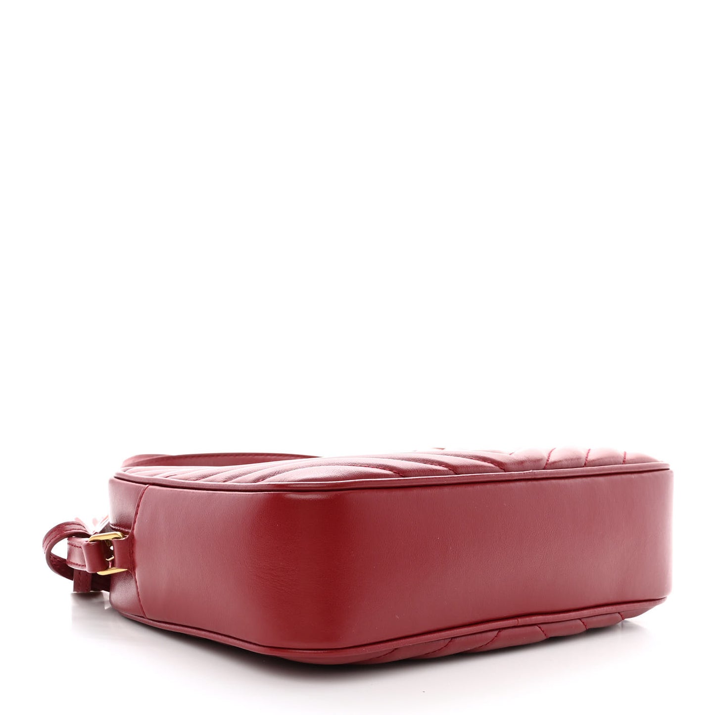 Calfskin Matelasse Monogram Lou Camera Bag Rouge Eros