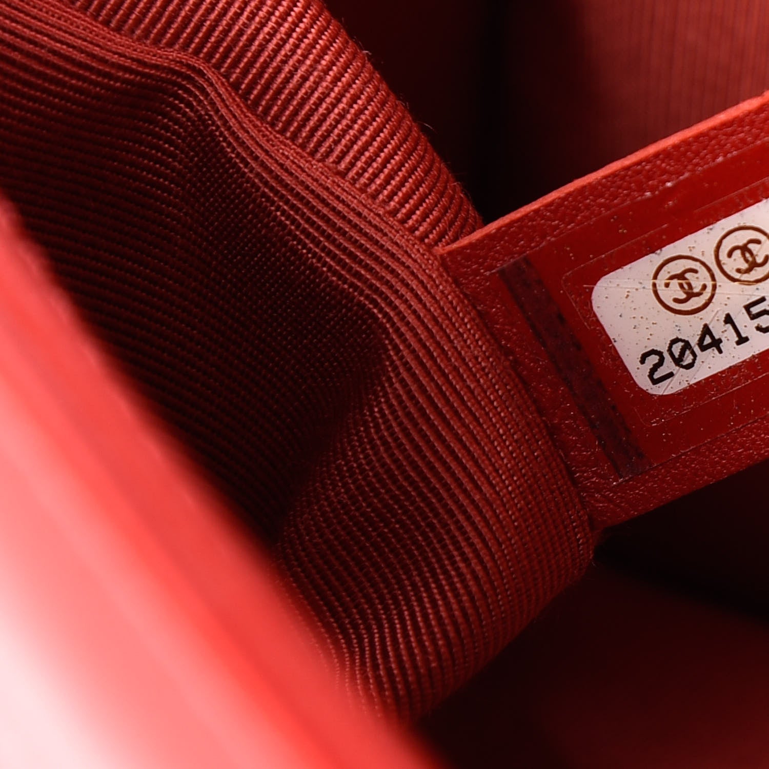 Chanel Calfskin Quilted Medium Boy Flap Red 7 of 10