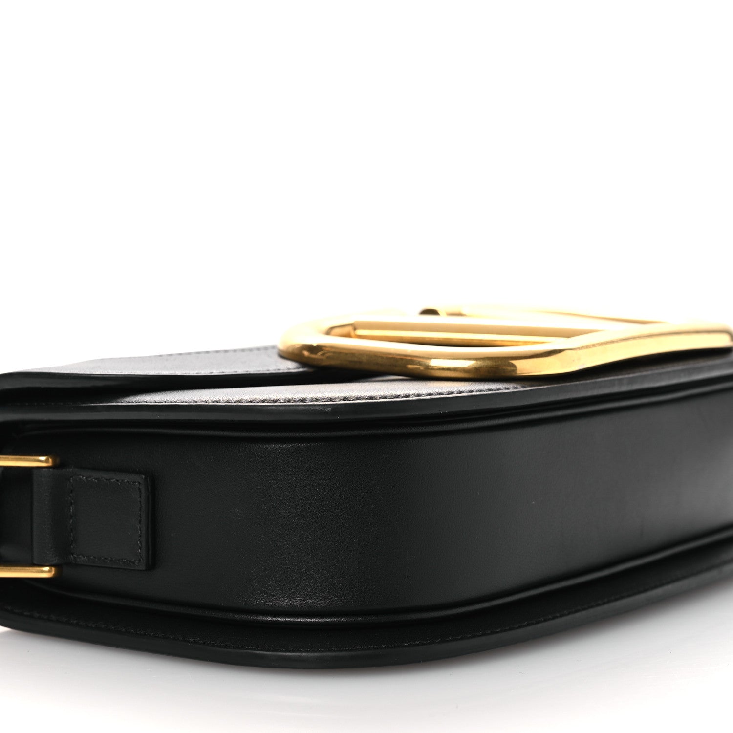 Valentino Garavani Smooth Calfskin Supervee Shoulder Bag Black 8 of 13