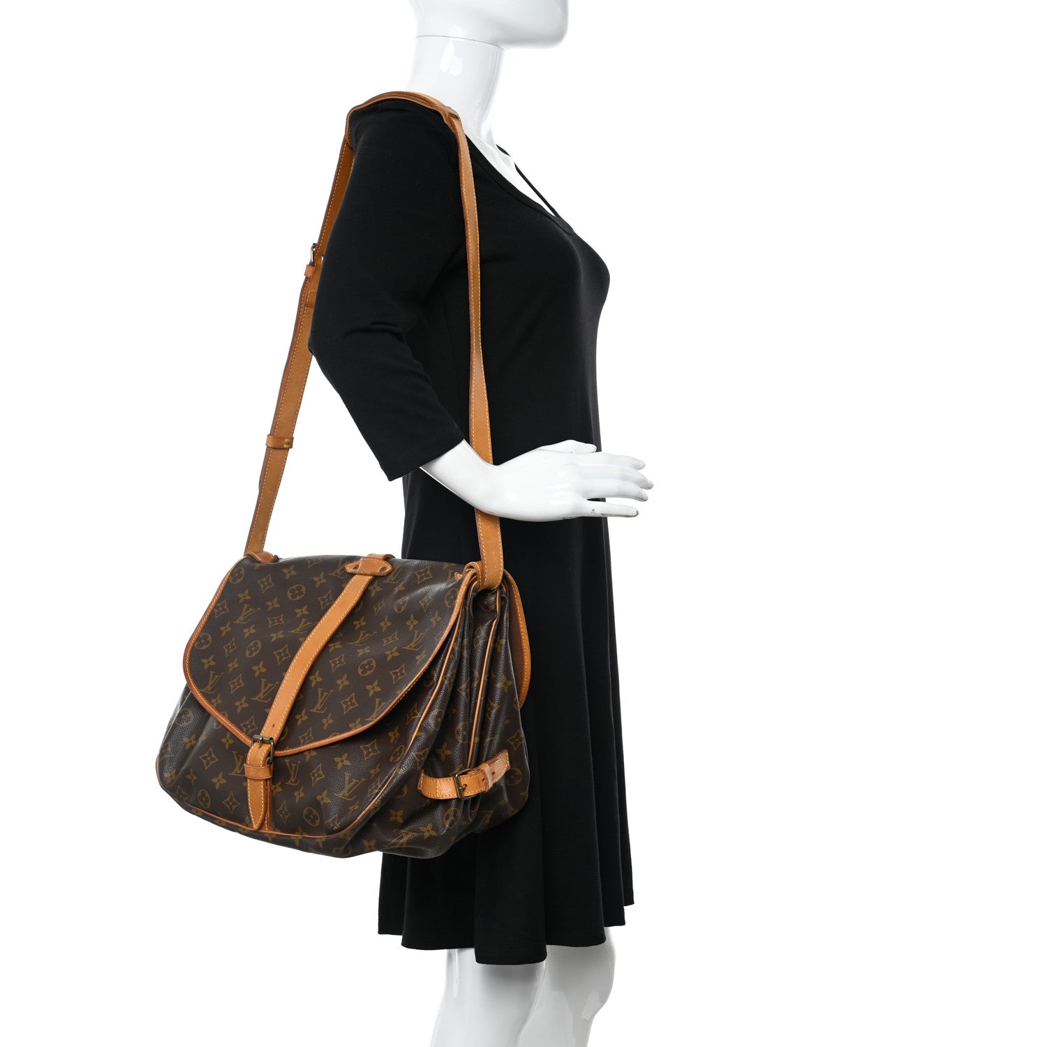 Louis Vuitton Monogram Saumur 35 2 of 15
