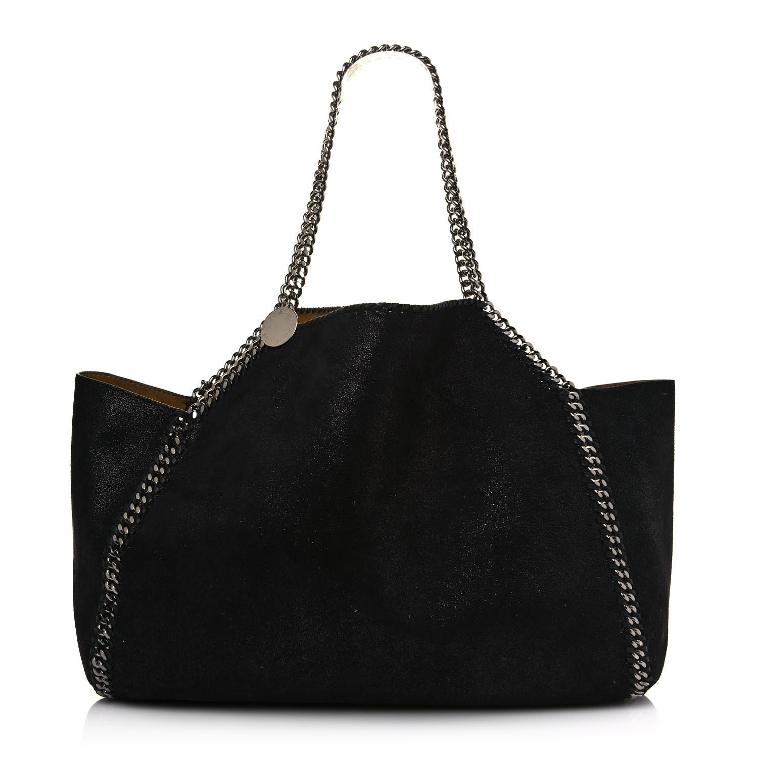 Stella McCartney Shaggy Deer Falabella Reversible Tote Black 3 of 12