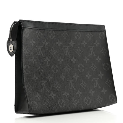 Louis Vuitton Monogram Eclipse Pochette Voyage MM 3 of 8
