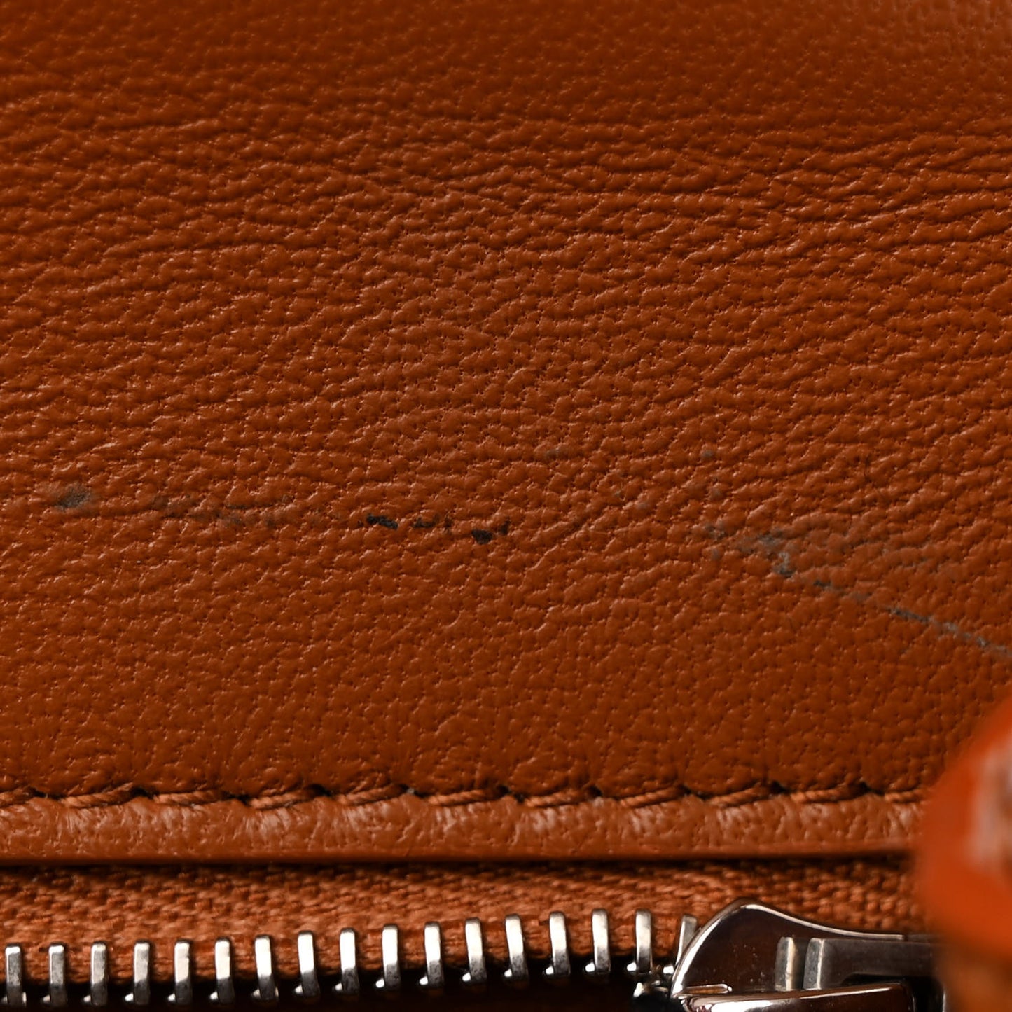 Shiny Calfskin Crocodile Embossed Small Hourglass Top Handle Bag Camel