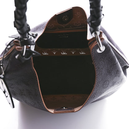Louis Vuitton Mahina Carmel Hobo Chocolate 5 of 10