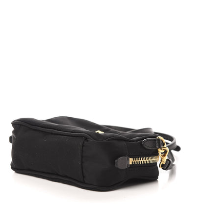 Prada Tessuto Nylon Mini Camera Crossbody Bag Black 9 of 10