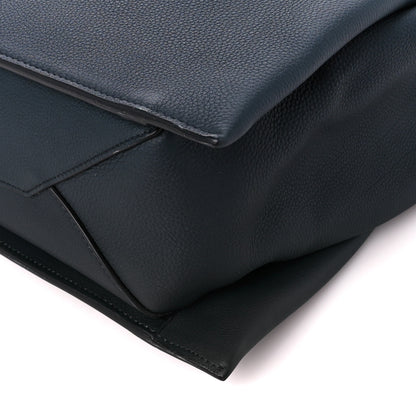 Celine Baby Grained Calfskin Medium Tri-Fold Bag Dark Sea 13 of 13