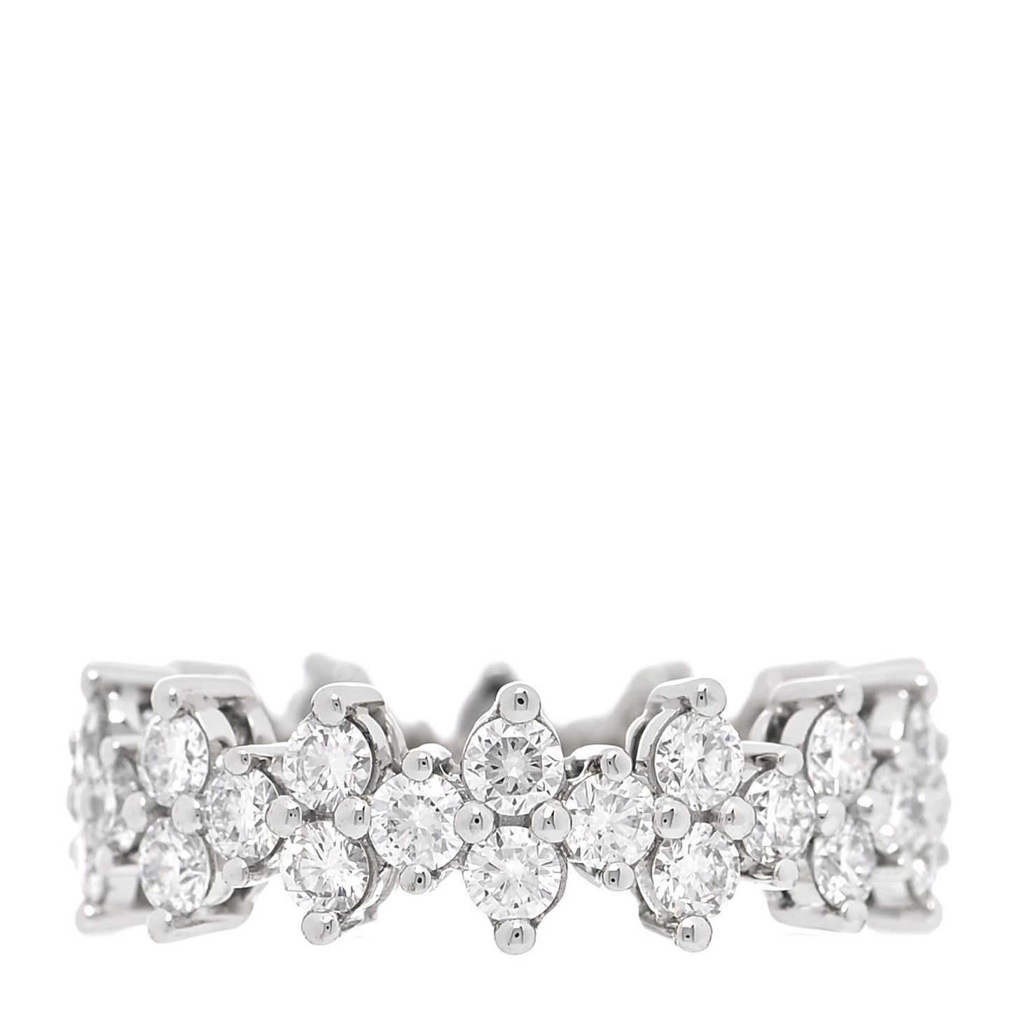 Platinum Diamond Aria Eternity Ring 49 5