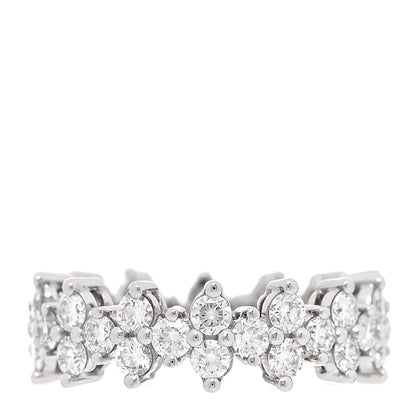 Tiffany Platinum Diamond Aria Eternity Ring 49 5 1 of 5