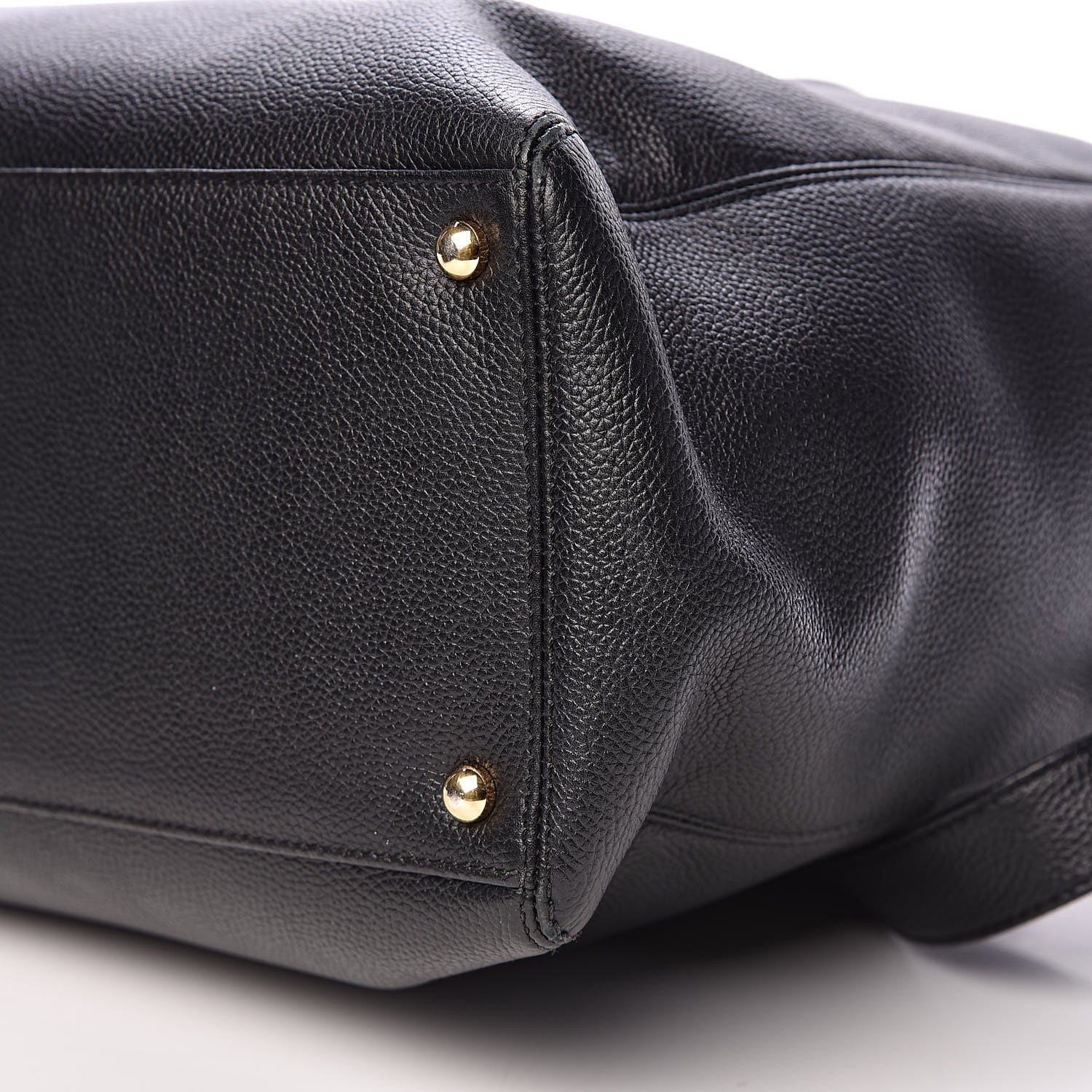 Chanel Calfskin Cerf Shopper Tote Black 7 of 12