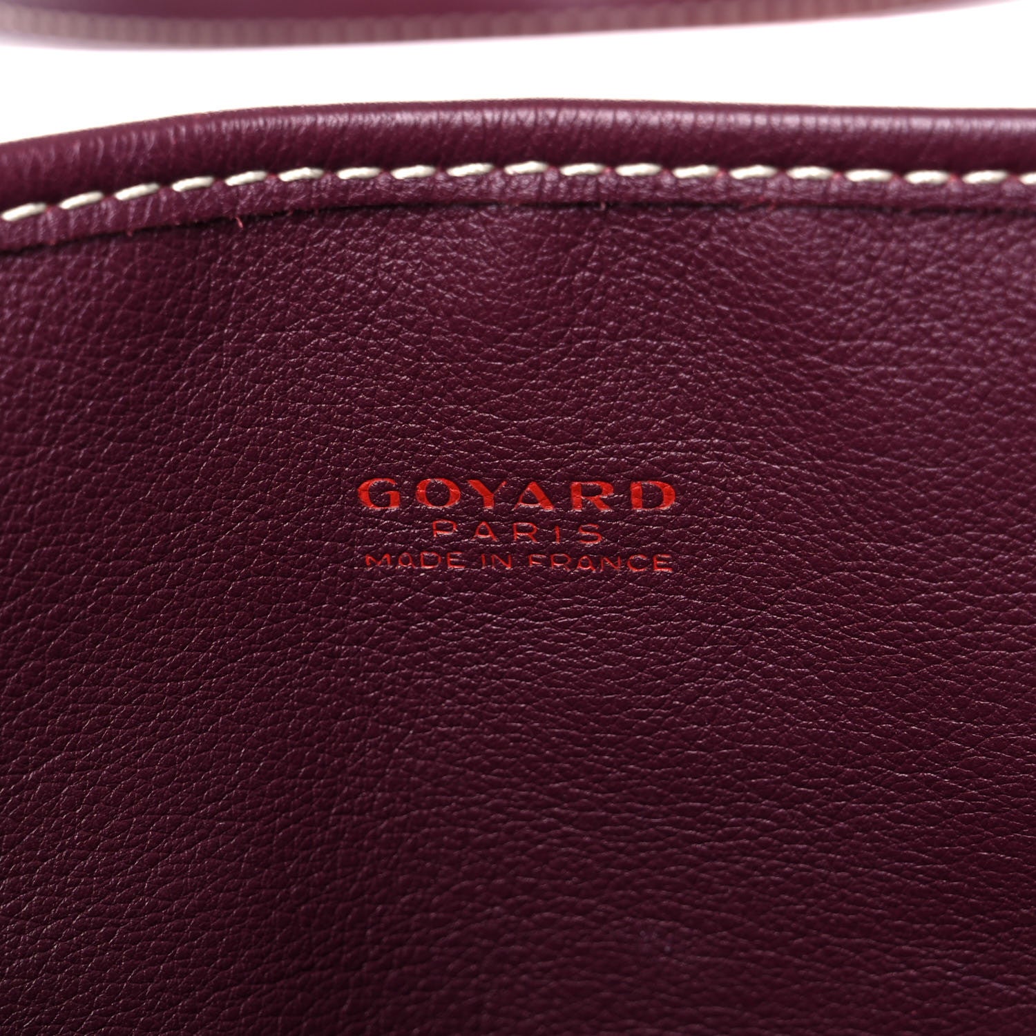 Goyard Goyardine Reversible Mini Anjou Burgundy 6 of 18