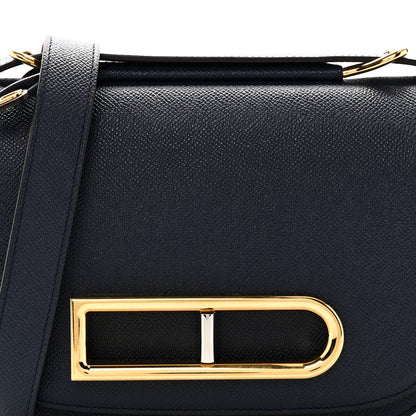 Delvaux Alpina Calfskin Lingot Crossbody Night Sky 7 of 9