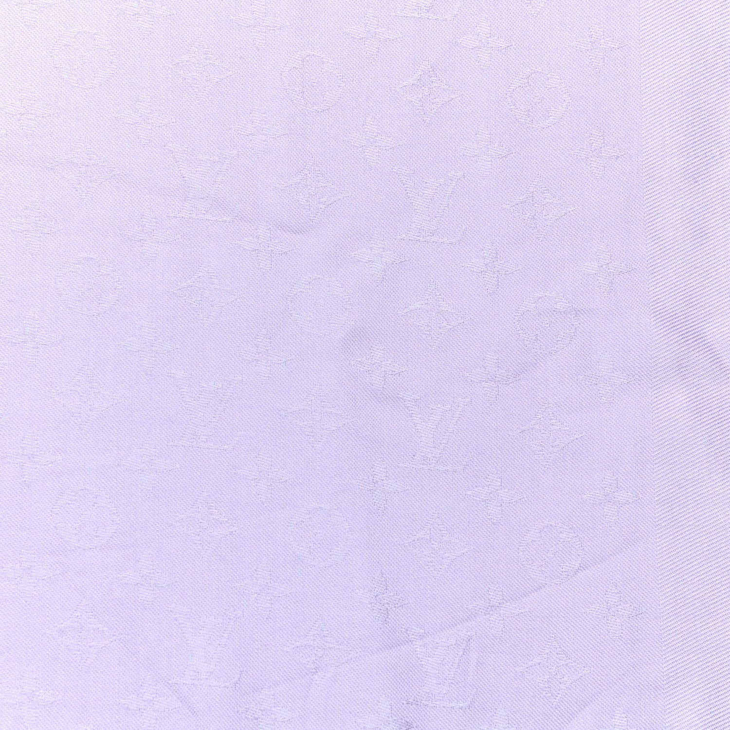 Louis Vuitton Silk Wool Monogram Shawl Lilac 3 of 6