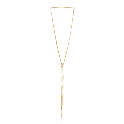 Louis Vuitton Petit Essential V Chain Necklace Gold 3 of 6