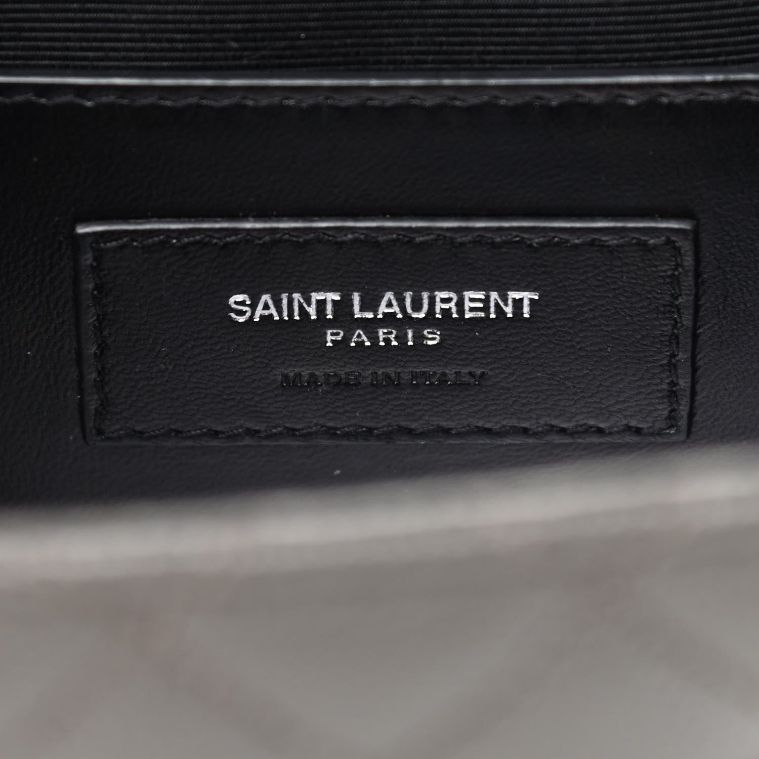 Saint Laurent Grain De Poudre Textured Mixed Matelasse Medium Triquilt Monogram Satchel Earth 7 of 10
