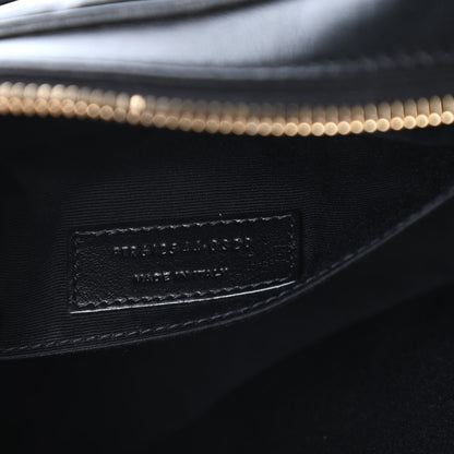 Saint Laurent Calfskin Matelasse Monogram Lou Camera Bag Black 9 of 10