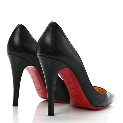 Christian Louboutin Kid Particule 100 Pumps 36 Black 4 of 9