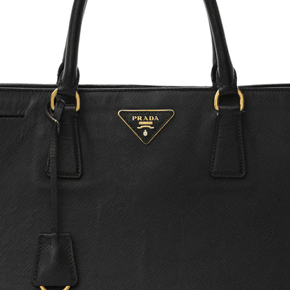 Prada Saffiano Lux Large Tote Black 7 of 17