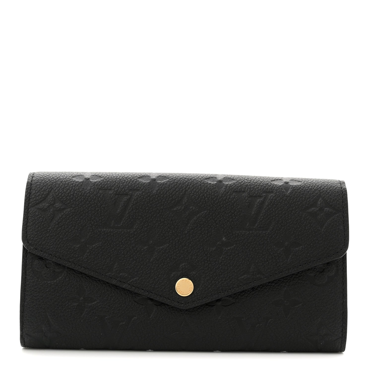 Louis Vuitton Empreinte Sarah Wallet NM Black 1 of 7