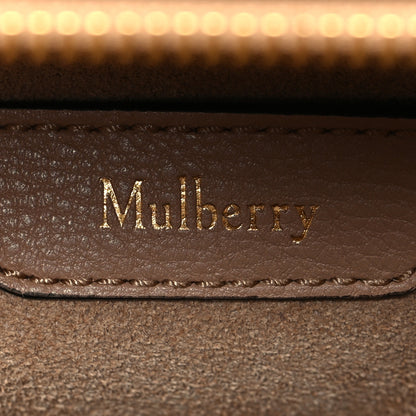 Mulberry Micro Classic Grain Calfskin Small Bayswater Zip Tote Maple 6 of 11