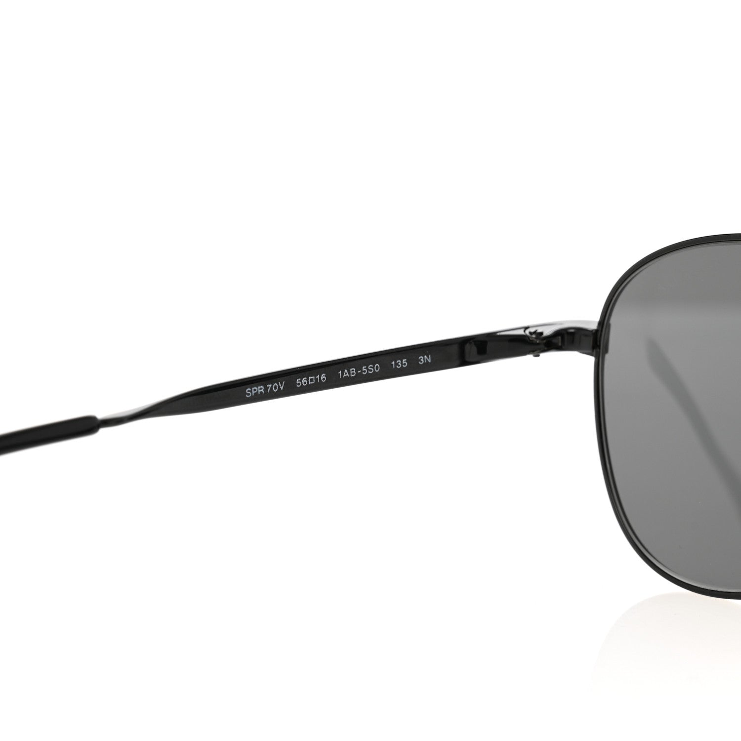 Prada Aviator Sunglasses SPR 70V Black 5 of 6