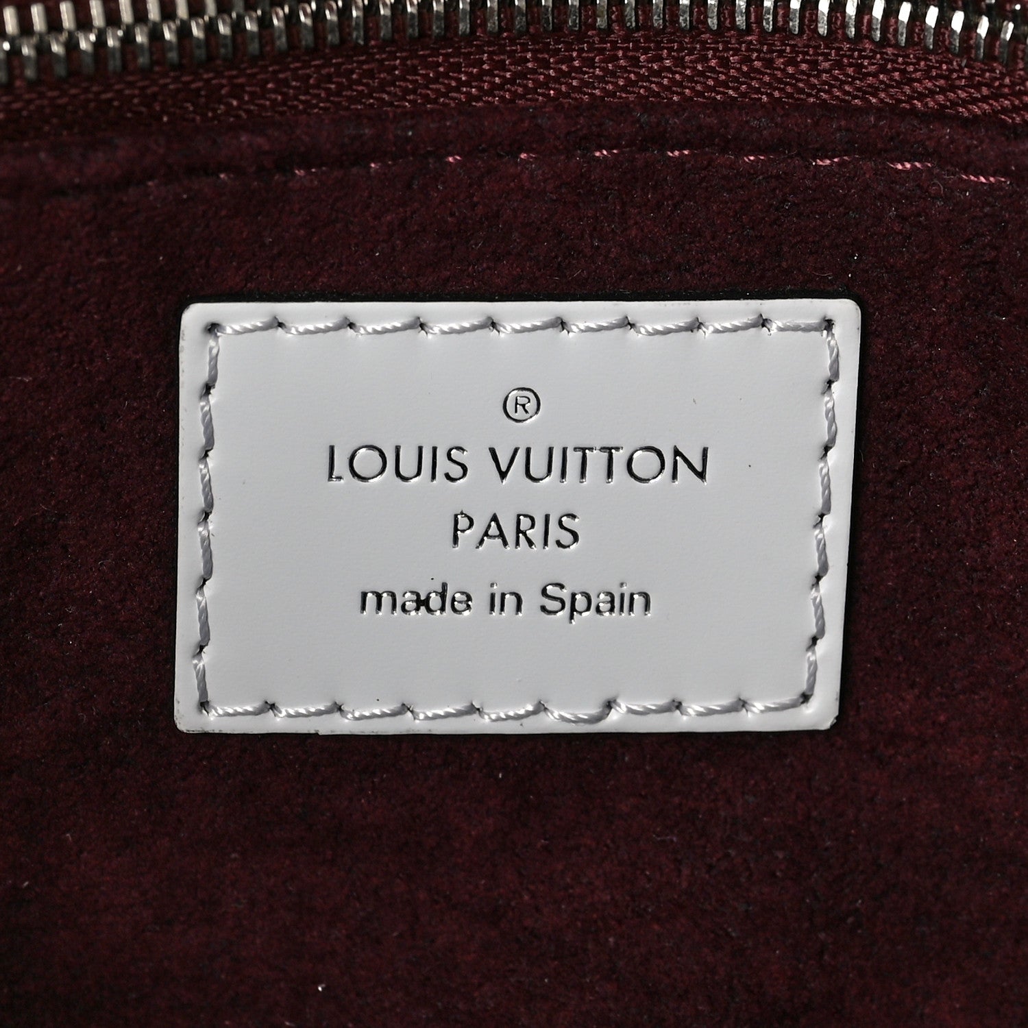 Louis Vuitton Epi Pochette Grenelle White 6 of 8