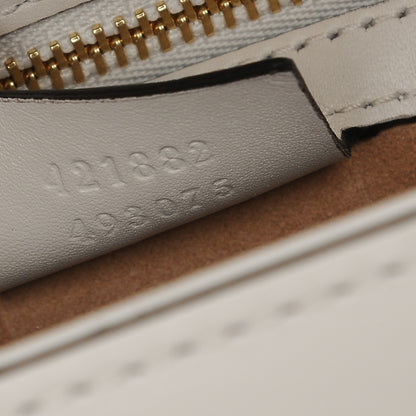 Gucci Calfskin Small Sylvie Shoulder Bag White 11 of 11