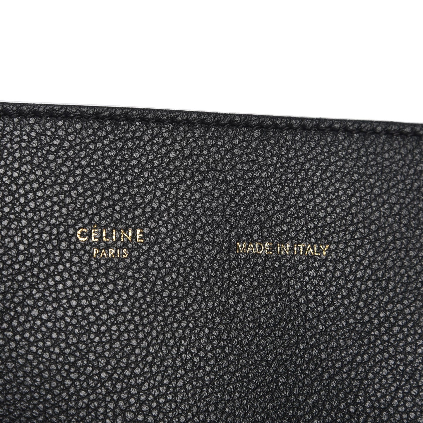 Soft Grained Calfskin Medium Belt Cabas Phantom Black