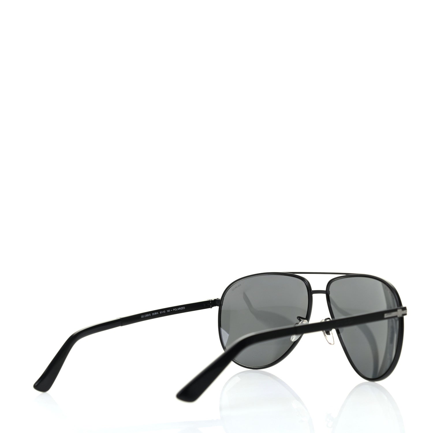 Gucci Aviator GG 2269/S Sunglasses Black 4 of 8