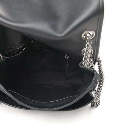 Saint Laurent Calf Hair Matelasse Monogram Medium Niki Chain Satchel Black 5 of 12