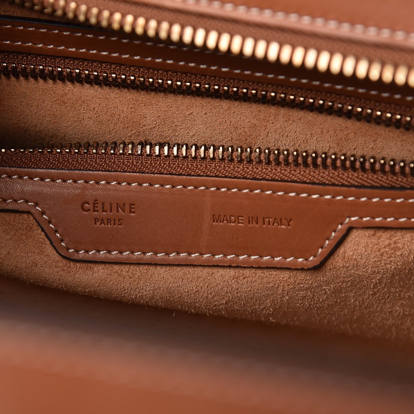 Natural Calfskin Mini Luggage Tan