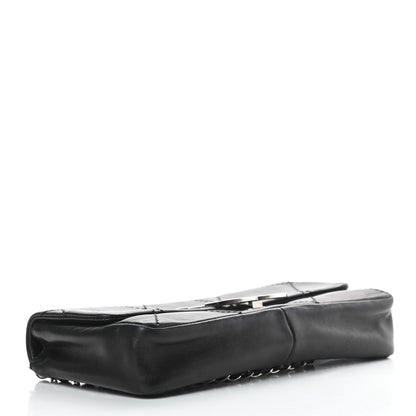 Chanel Lambskin Diamond Stitched CC East West Flap Black 5 of 16