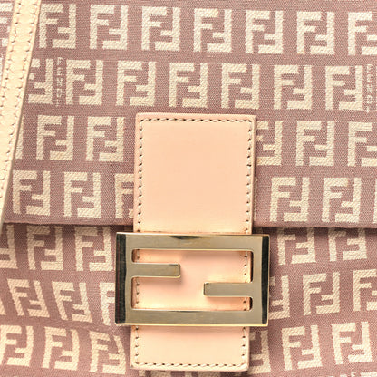 Fendi Zucchino Vitello Tube Messenger Bag Cipria Teint Cipria 8 of 12