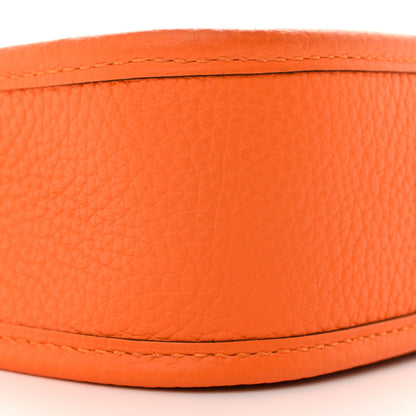 Hermes Taurillon Clemence Evelyne TPM Orange 9 of 12