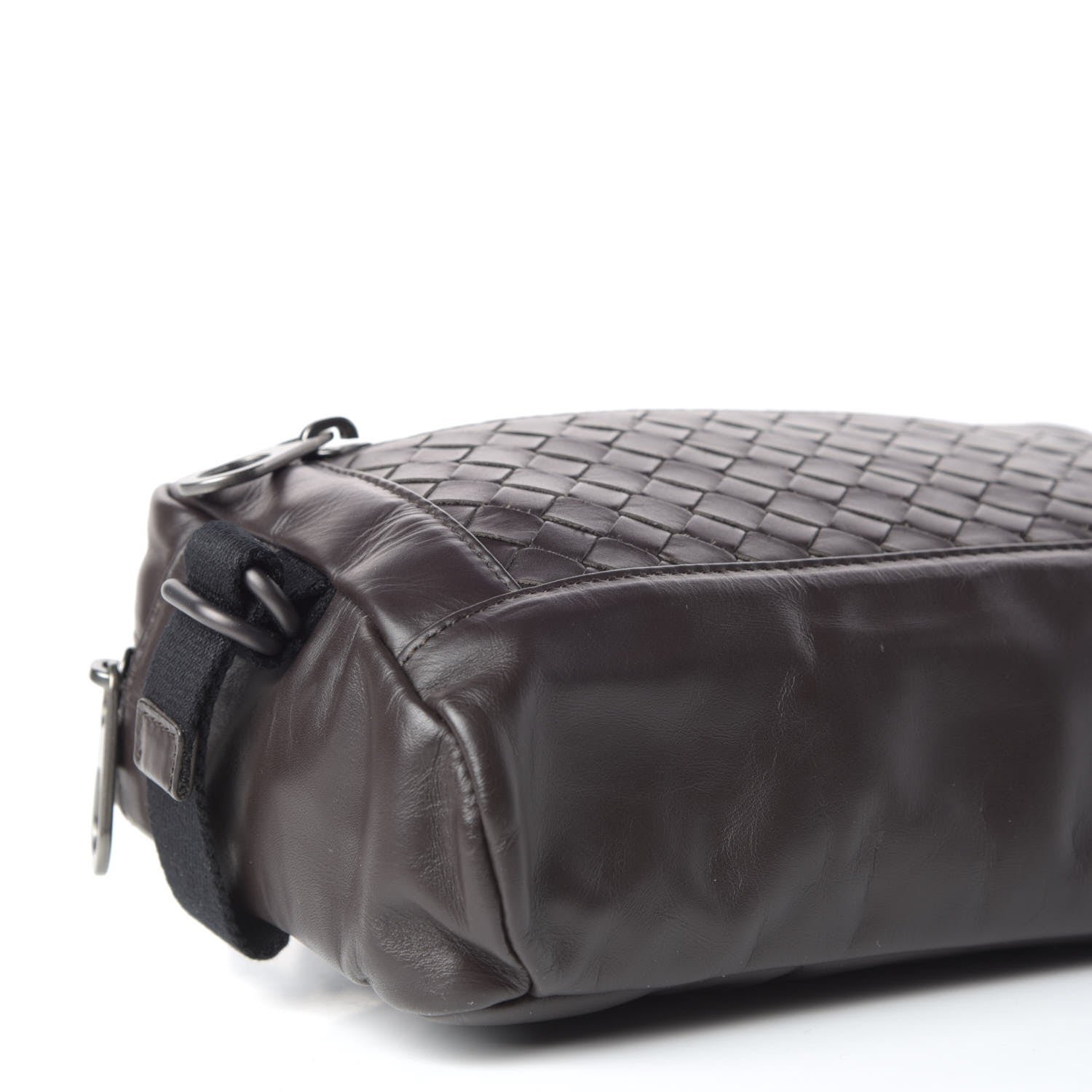 Bottega Veneta Calfskin Intrecciato Belt Bag Ebano 9 of 11