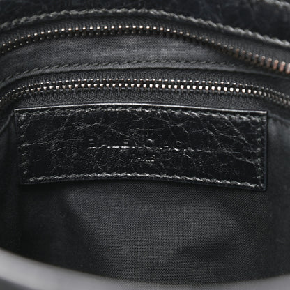 Balenciaga Agneau Silver Metallic Edge Hardware S City Black 7 of 8