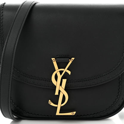 Saint Laurent Smooth Calfskin Perforated Classic Monogram Small Kaia Satchel Black 8 of 10