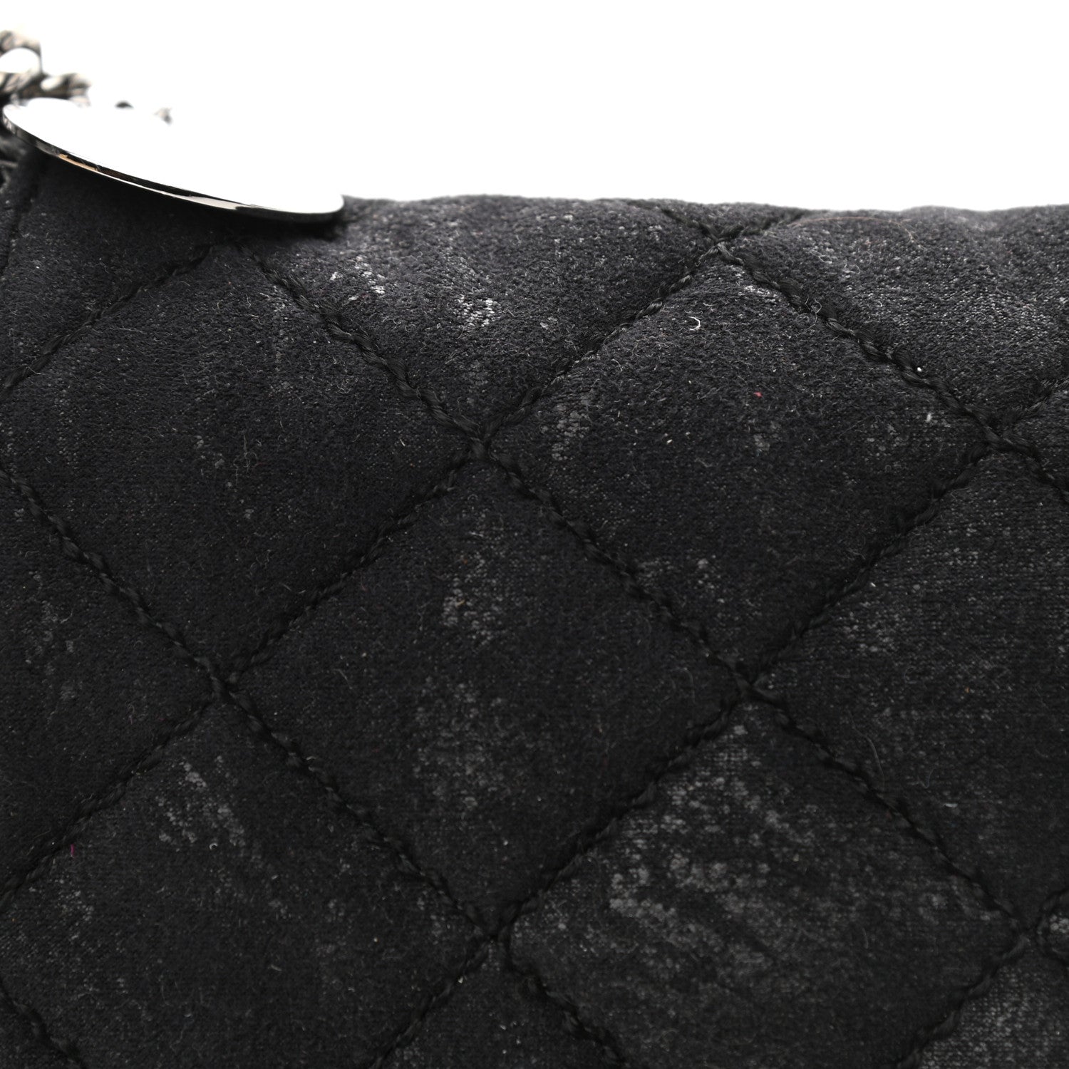 Stella McCartney Shaggy Deer Quilted Falabella Shoulder Bag Black 11 of 11
