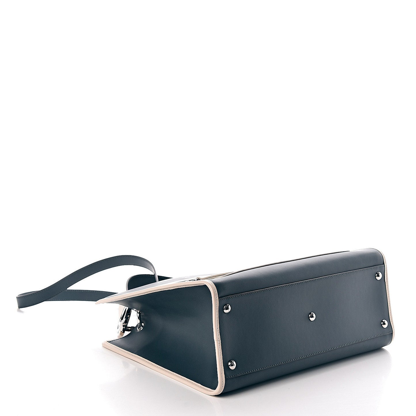 Vitello Century Opaco F is Fendi Bi-Color Regular Runaway Satchel Amazzonia Camelia