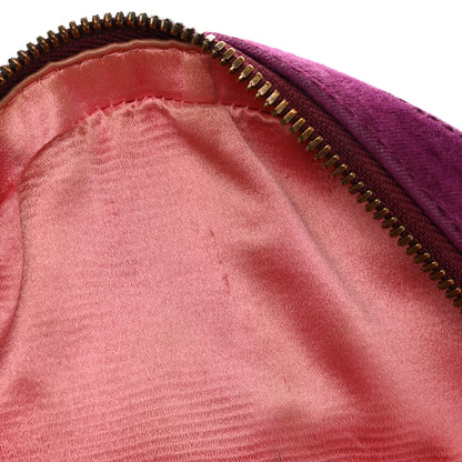 Gucci Velvet Matelasse GG Marmont Dome Backpack Fuchsia Violet Cyclamen 10 of 12