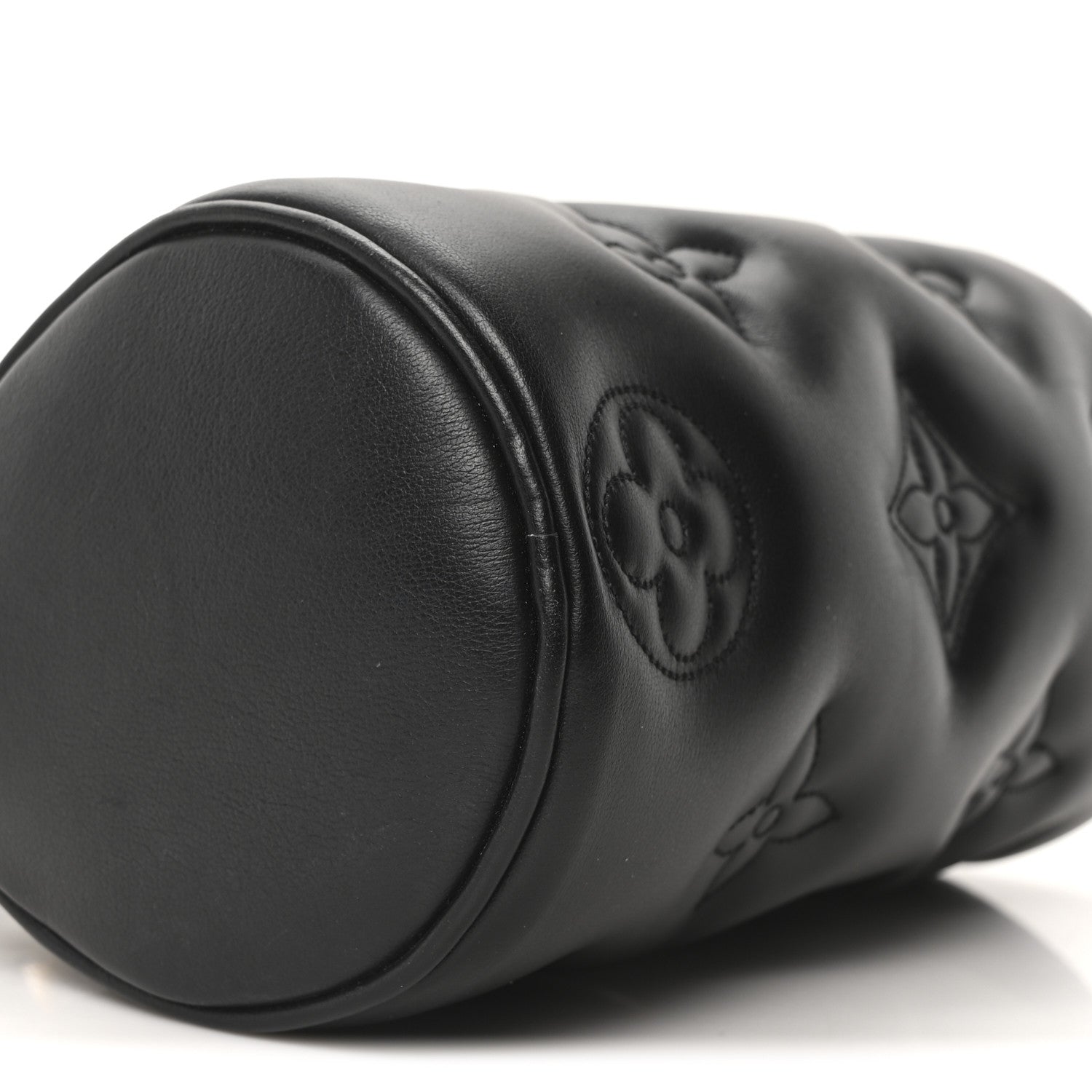 Louis Vuitton Calfskin Bubblegram Papillon BB Black 8 of 9