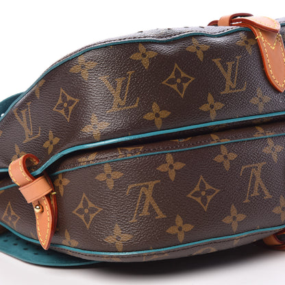 Louis Vuitton Monogram SC Flore Saumur Teal 7 of 11
