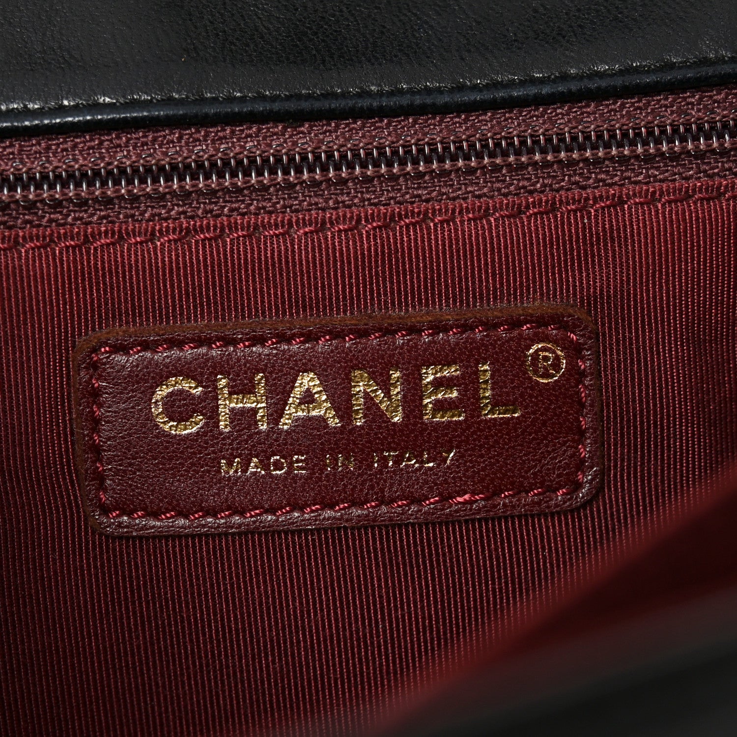 Chanel Patent Quilted Accordion Reissue 2.55 Flap Black 6 of 10