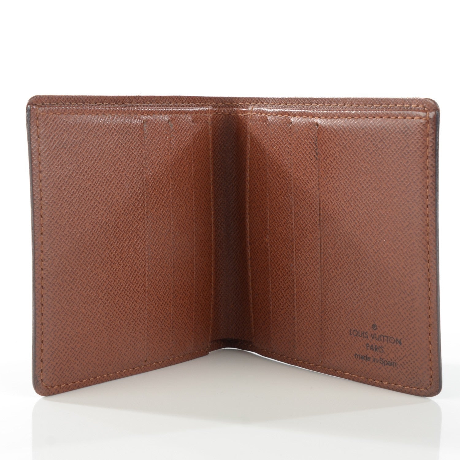 Louis Vuitton Monogram Mens Billfold Wallet 6 Credit Card Slots 5 of 7